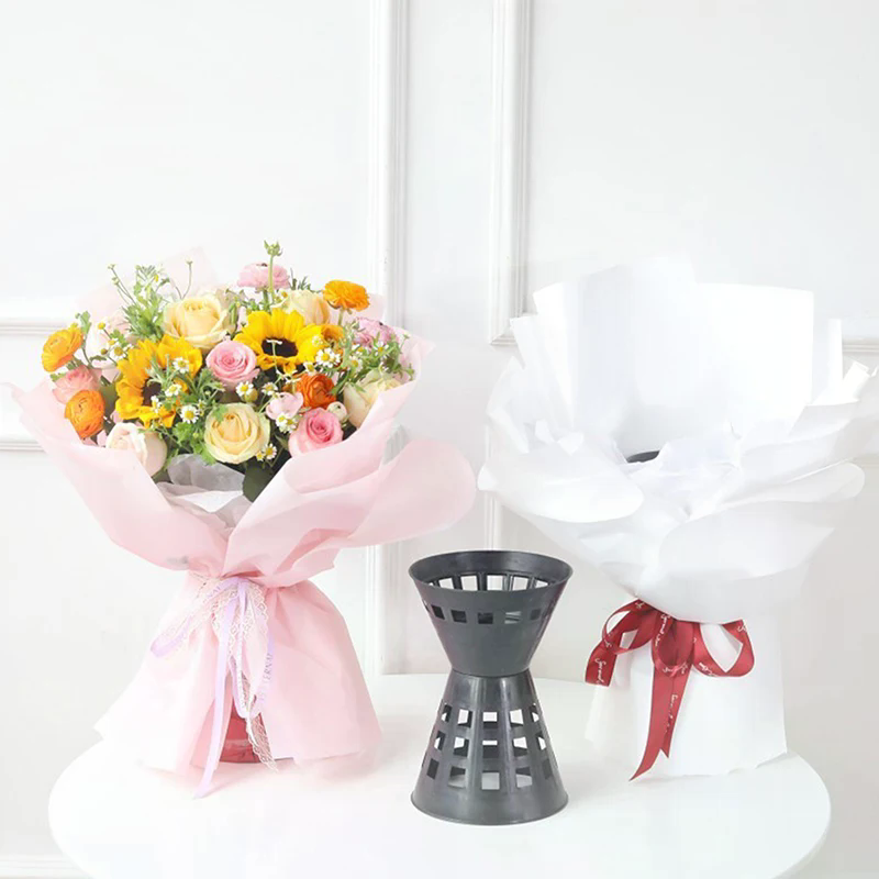 Florist Flower Supply - 1Pc Plastic Flower Packaging Liner Bouquet