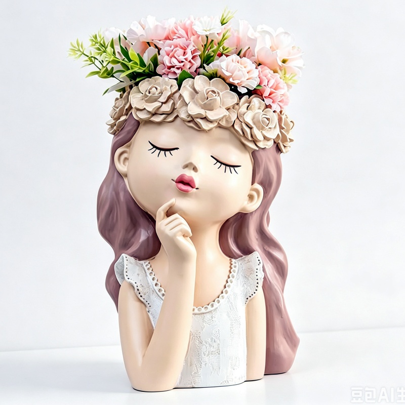 Florist Supply Vases - Contemplative Flower Fairy Vase Large Silicone