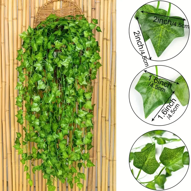 Artificial Green Ivy Leaf Ratt - Preserved Moss Sheet recension och pris