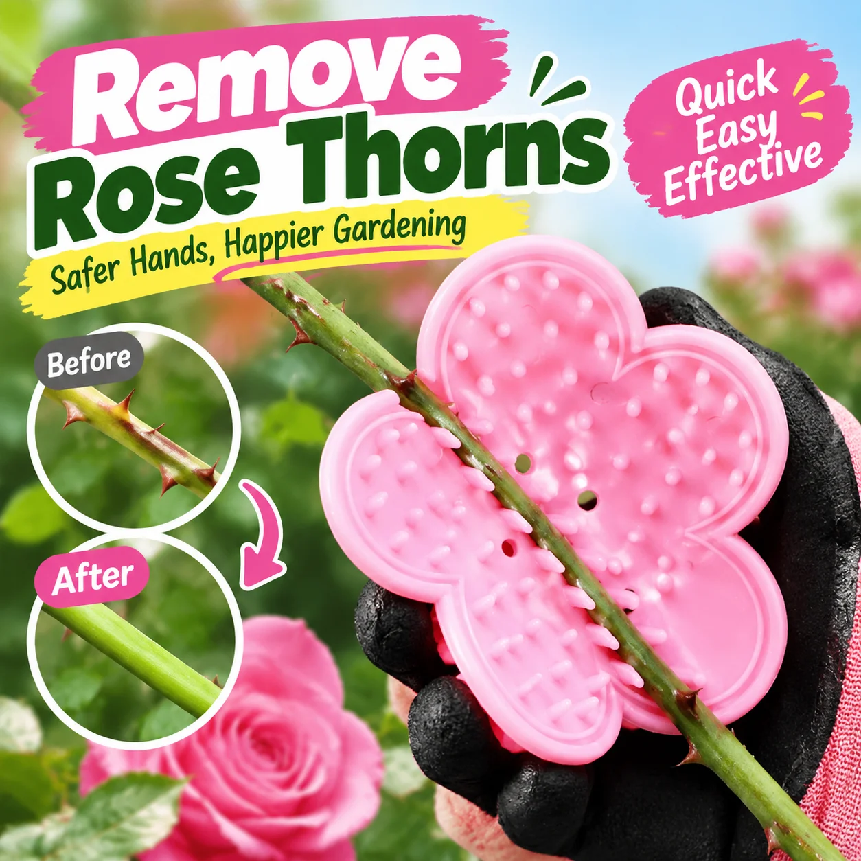 Rose Thorn Remover, Flower Ste - Florist Flower Supply recension och pris