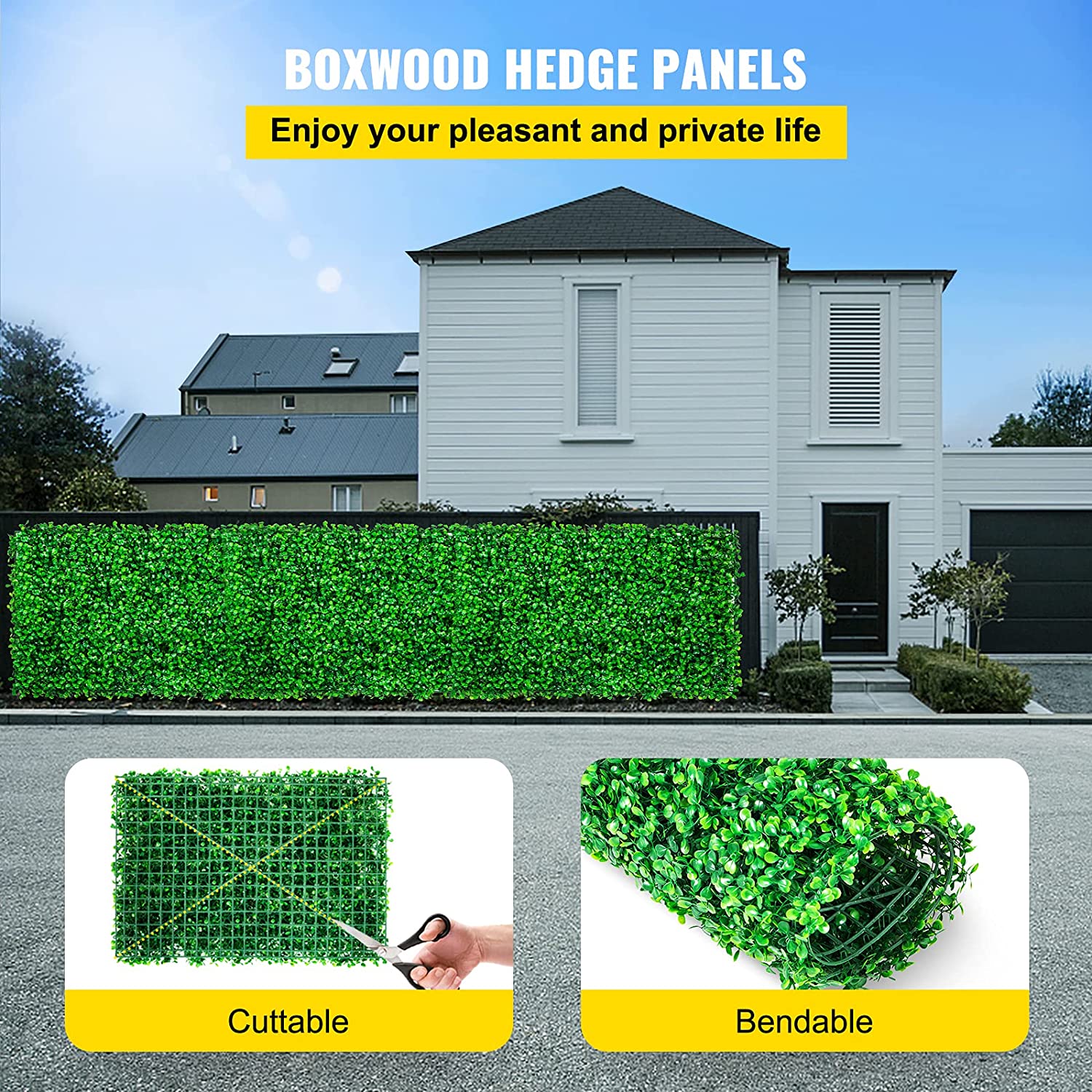 SucceBuy Artificial Plant Wall - Preserved Moss Sheet recension och pris