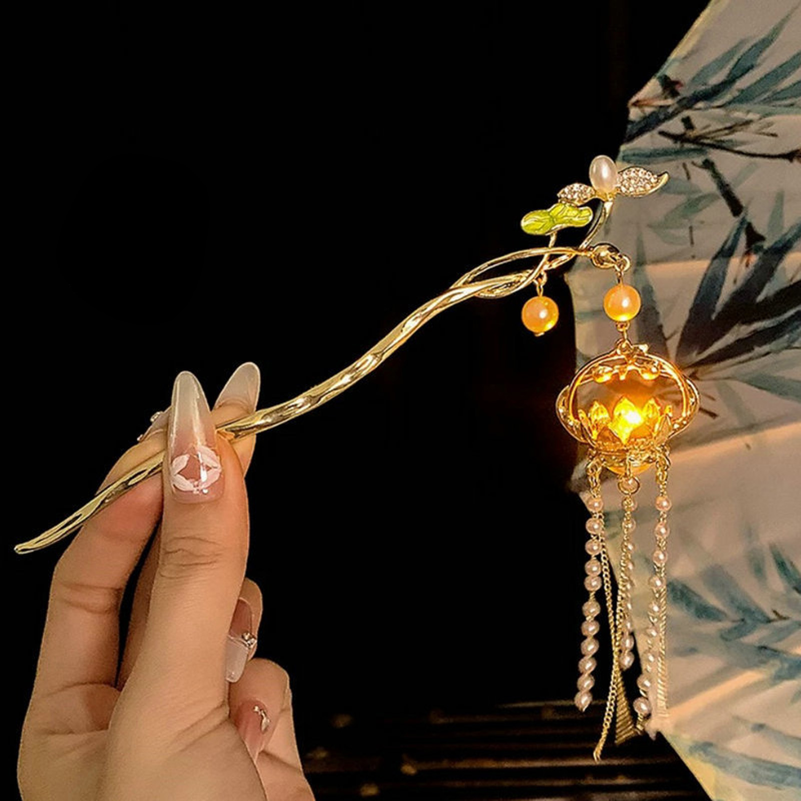 Luminous Flower Hairpin Exquis - Supply Florist recension och pris