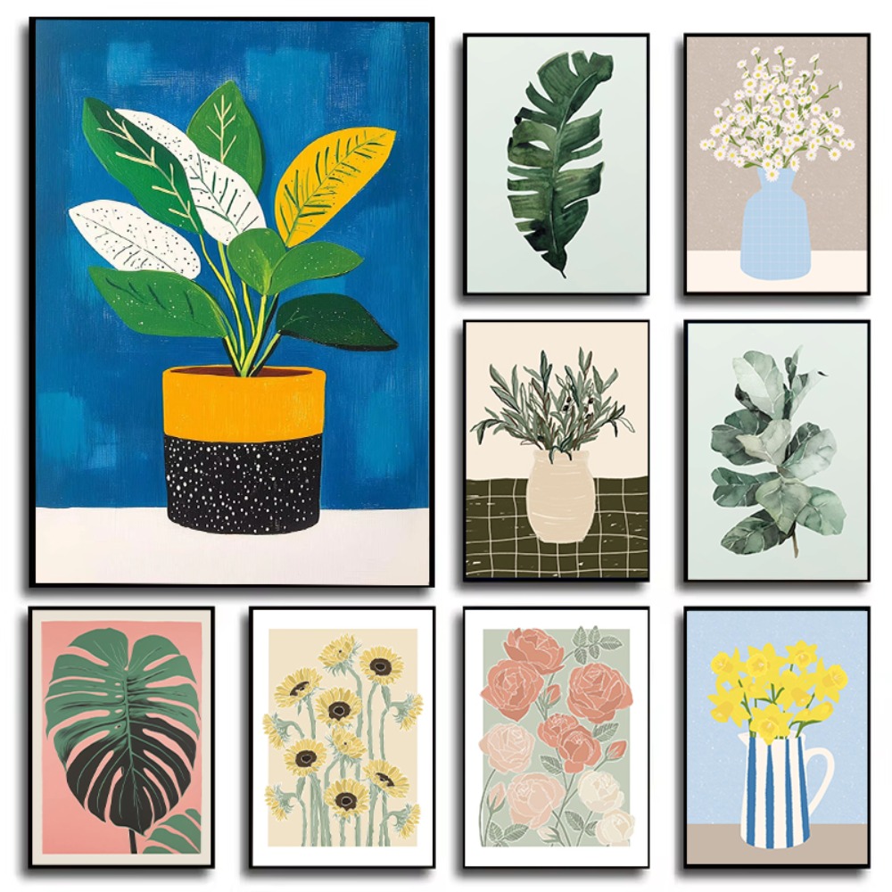Garden Flower Vase Art Poster  - Florist Supply Vases recension och pris