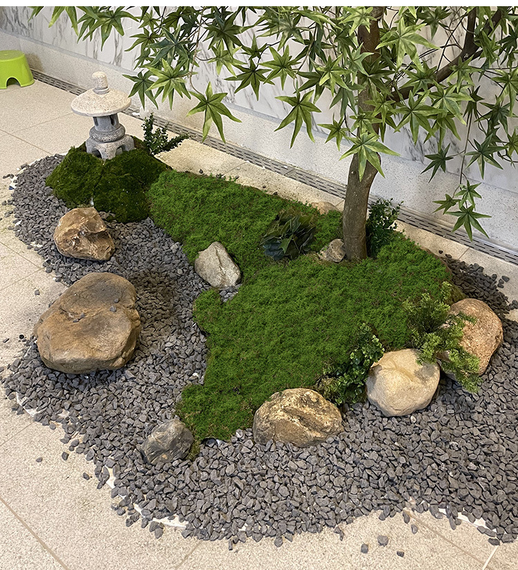 Artificial moss filaments moss - Preserved Moss Sheet recension och pris