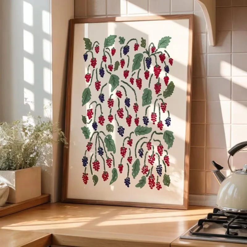 1pc frameless Canvas Painting  - Florist Supply Vases recension och pris