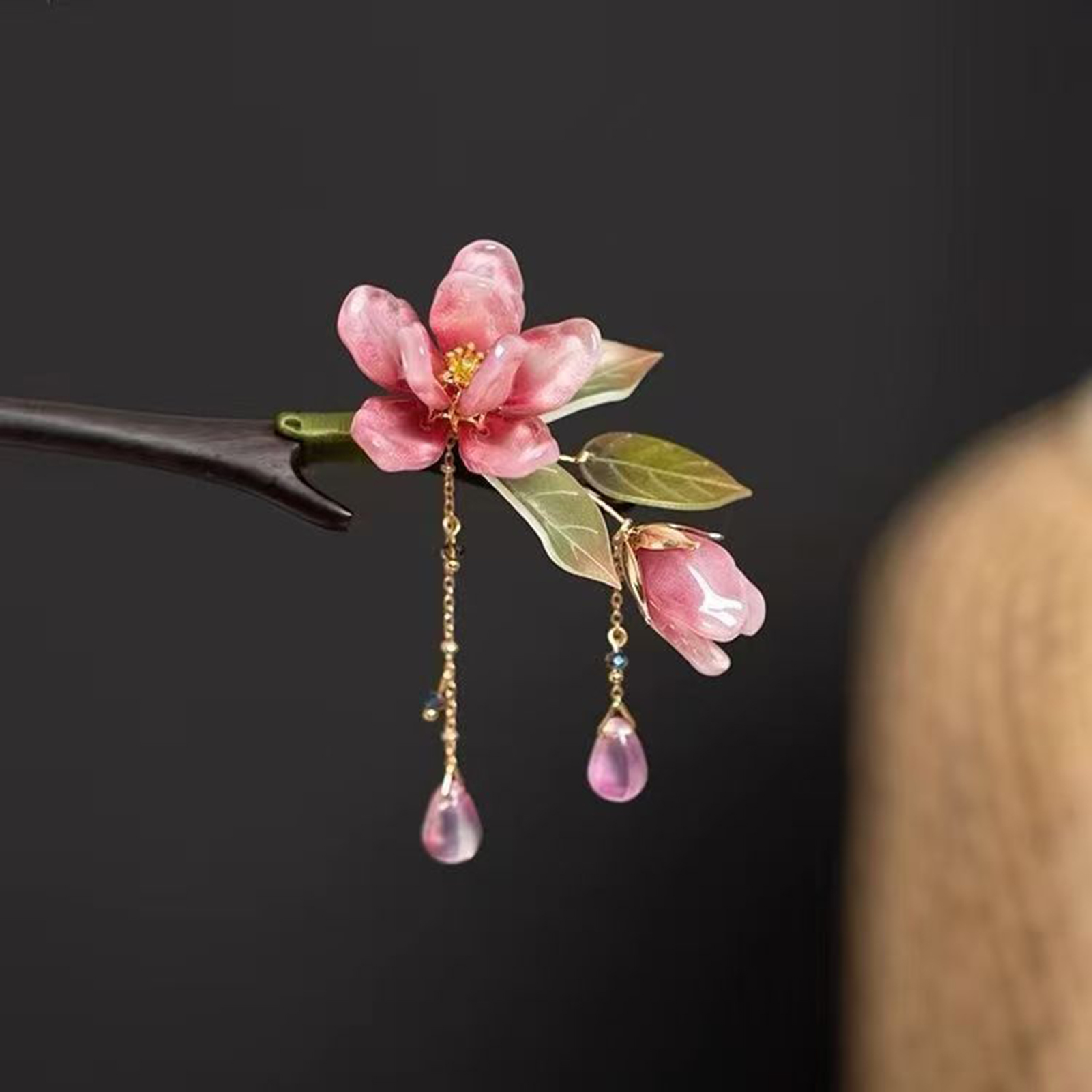Floral Hair Stick Chinese Styl - Supply Florist recension och pris