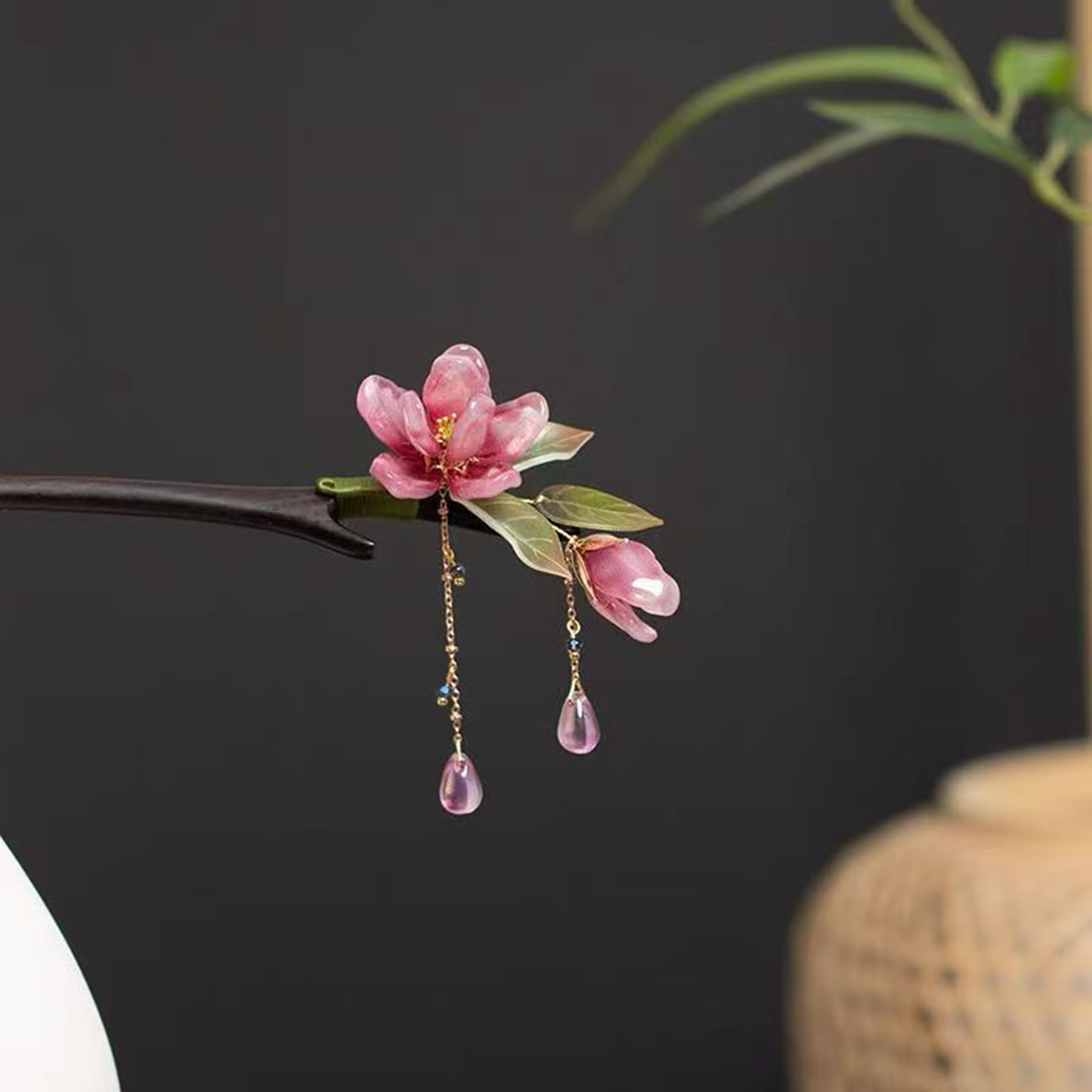Floral Hair Stick Chinese Styl - Supply Florist recension och pris