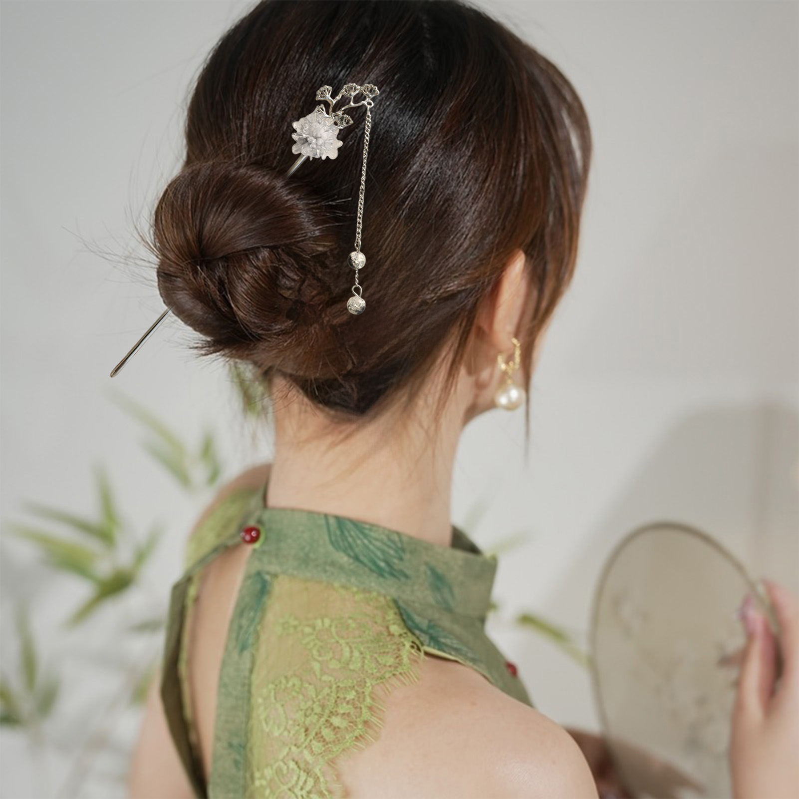 Elegant Flower Hair Sticks For - Supply Florist recension och pris