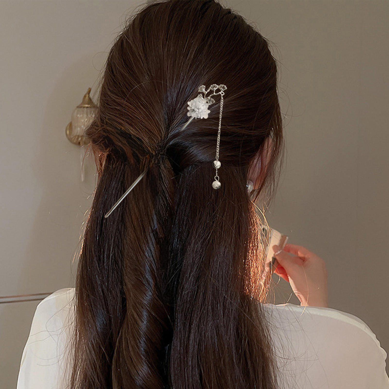 Elegant Flower Hair Sticks For - Supply Florist recension och pris