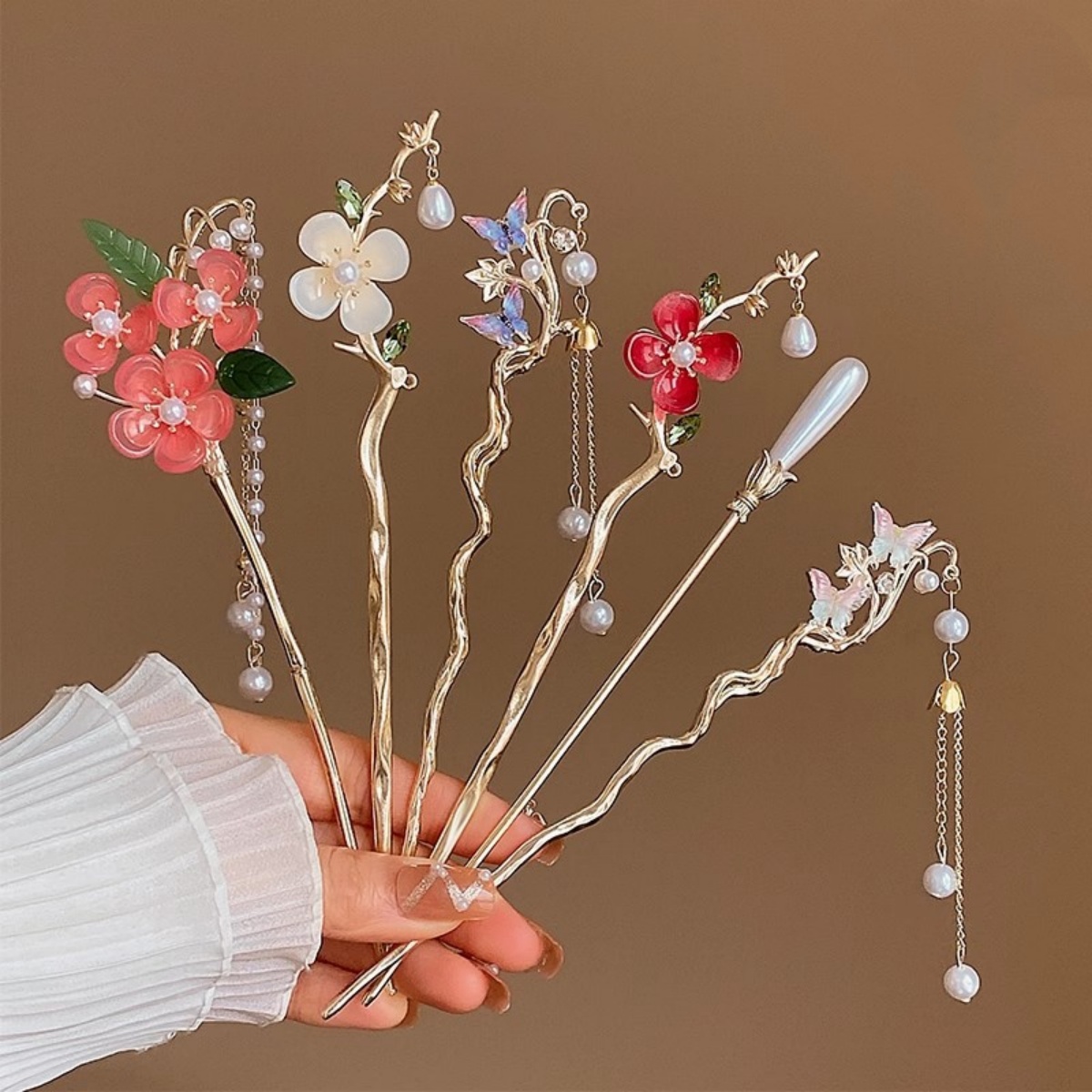 2025 New Flower Hairpin For Wo - Supply Florist recension och pris