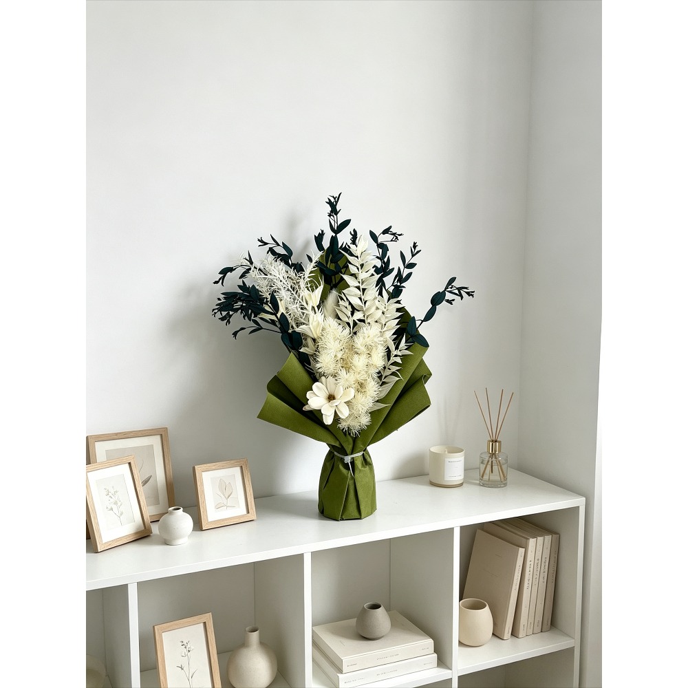 Preserved Dried Flower Bouquet - Eucalyptus Preserved recension och pris